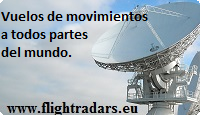 Movimientos de aviones sobre Europa, Asia, América, Australia, etc. con Flightradar24, Radarbox24 y Otros.