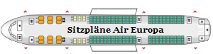 Sitzpläne  Air Europa