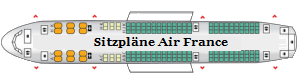 Sitzpläne Air France