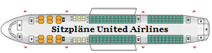 Sitzpläne United Airlines