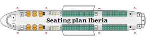 Seating plan Iberia