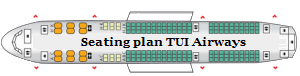 Seating plans TUI Airways