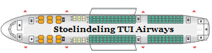 Stoelindeling TUI Airways